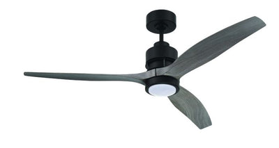 Antique Hardware 52" Sonnet WiFi in Flat Black  w/ Greywood Blades Ceiling Fan