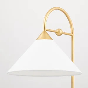##Antique Hardware## Sang Floor Lamp