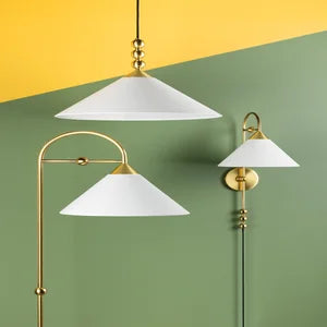 ##Antique Hardware## Sang Floor Lamp
