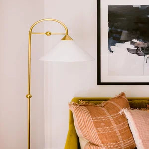 ##Antique Hardware## Sang Floor Lamp