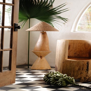 ##Antique Hardware## Seyla Table Lamp