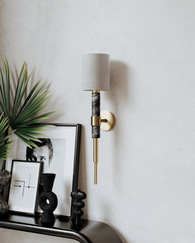 ##Antique Hardware## Solstice Wall Sconce