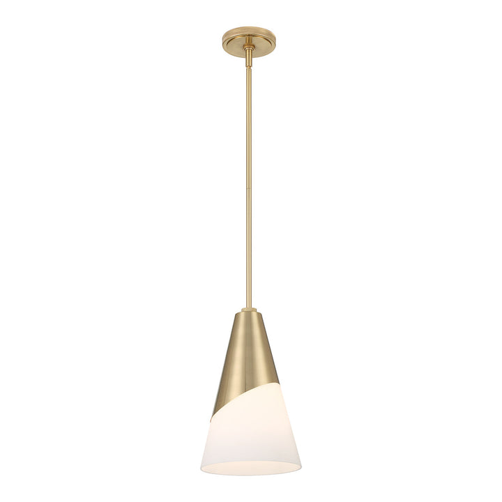 ##Antique Hardware## Brian Patrick Flynn Tori 1 Light Vibrant Gold Pendant