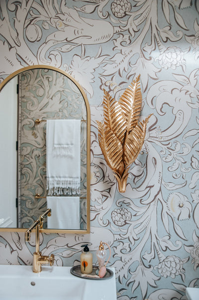 ##Antique Hardware## Tropicale Wall Sconce
