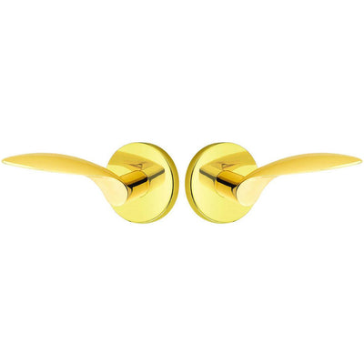 Antique Hardware Emtek Solid Brass Mercury Lever With Disk Rosette (Several Finish Options) EMTEK LEVER DOOR KNOB