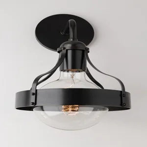 ##Antique Hardware## Violet Wall Sconce