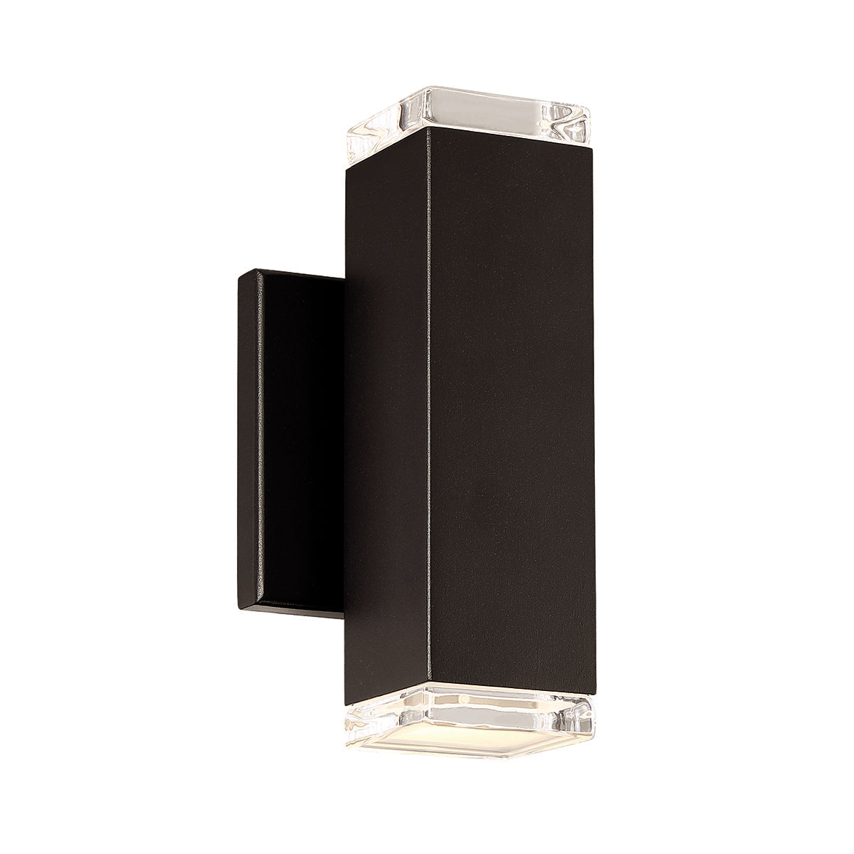 ##Antique Hardware## Block LED Indoor and Outdoor Wall Light