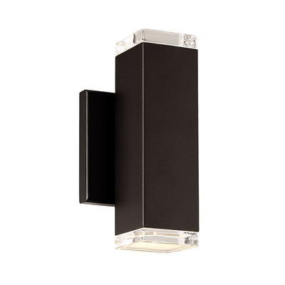 ##Antique Hardware## Block LED Indoor and Outdoor Wall Light