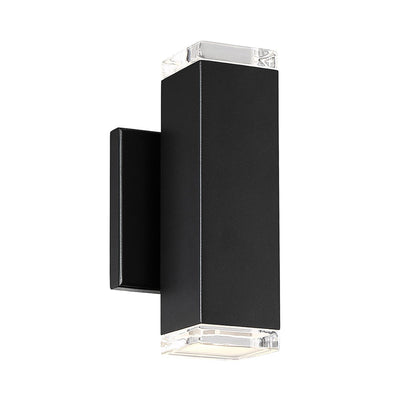 ##Antique Hardware## Block LED Indoor and Outdoor Wall Light