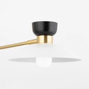 ##Antique Hardware## Whitley Plug-In Sconce