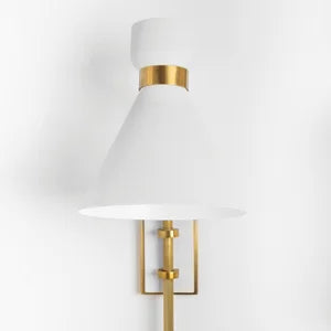 ##Antique Hardware## Willa Plug-In Sconce