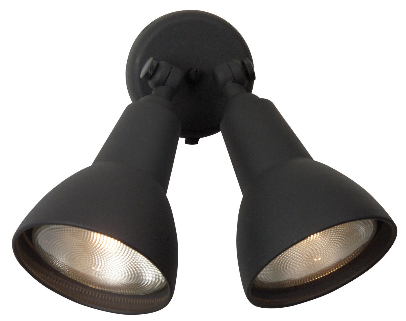 ##Antique Hardware## 2 Light Directional Bullet in Textured Black
