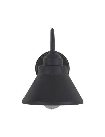 ##Antique Hardware## Resilience 1 Light Outdoor Lantern with Motion Sensor in Textured Black