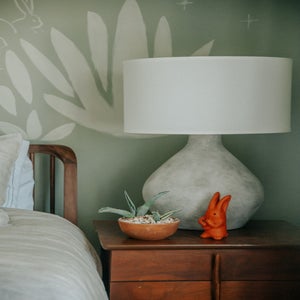 ##Antique Hardware## Zen Table Lamp