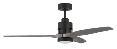 Antique Hardware 52" Sonnet WiFi in Flat Black  w/ Greywood Blades Ceiling Fan