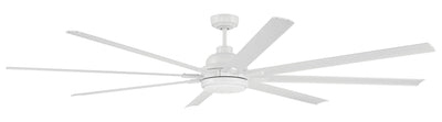 Antique Hardware 84" Rush in White w/ White Blades Accessory