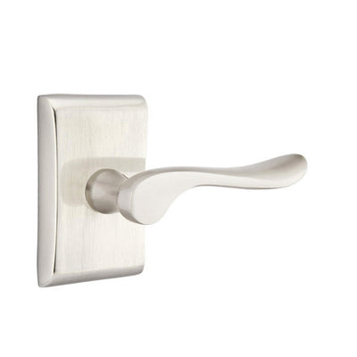 Antique Hardware Emtek Solid Brass Luzern Lever With Neos Rosette (Several Finish Options) EMTEK LEVER DOOR KNOB