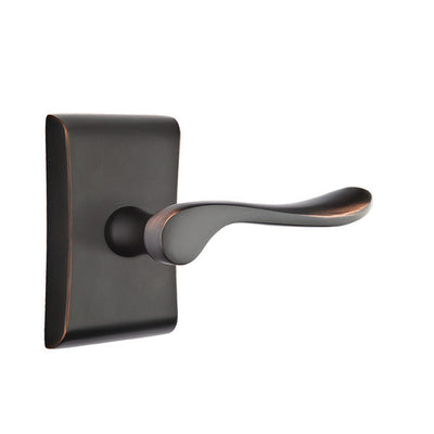 Antique Hardware Emtek Solid Brass Luzern Lever With Neos Rosette (Several Finish Options) EMTEK LEVER DOOR KNOB