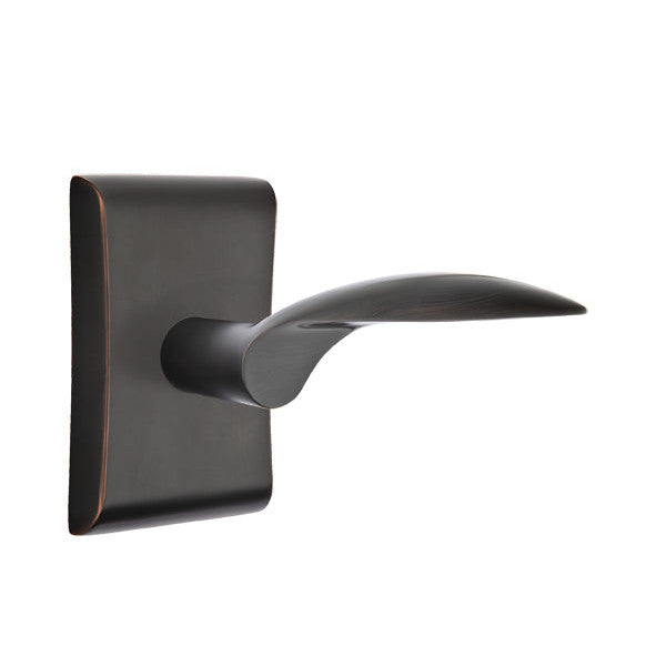 Antique Hardware Emtek Solid Brass Mercury Lever With Neos Rosette (Several Finish Options) EMTEK LEVER DOOR KNOB