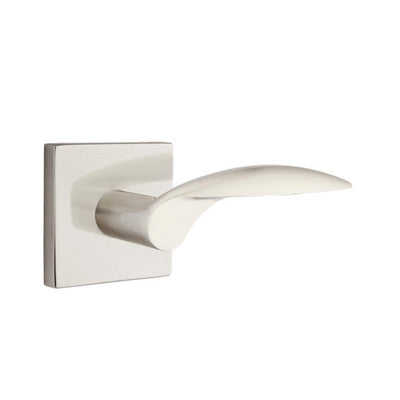 Antique Hardware Emtek Solid Brass Mercury Lever With Square Rosette (Several Finish Options) EMTEK LEVER DOOR KNOB