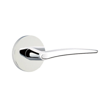 Antique Hardware Emtek Solid Brass Poseidon Lever With Disk Rosette (Several Finish Options) EMTEK LEVER DOOR KNOB