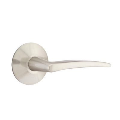 ##Antique Hardware## Emtek Solid Brass Poseidon Lever With Modern Rosette (Several Finish Options)