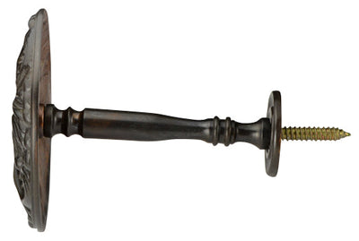 ##Antique Hardware## Solid Brass Baroque Curtain Tie Back (Several Finishes Available)