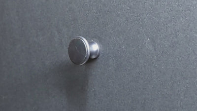 1 Inch Brass Flat Top Round Cabinet & Furniture Knob
