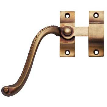 Antique Hardware Georgian Rope Window Lock Left Hinge (Several Finishes Available) SASHLOCK