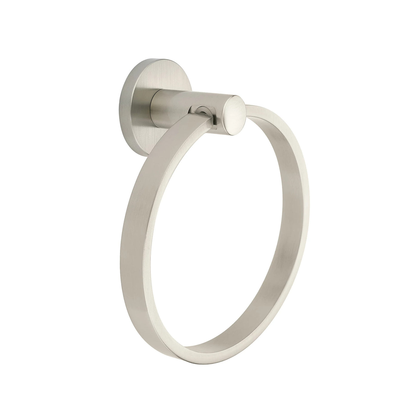 Antique Hardware 6 1/2 Inch Modern Brass Towel Ring (Several Finishes Available) 
