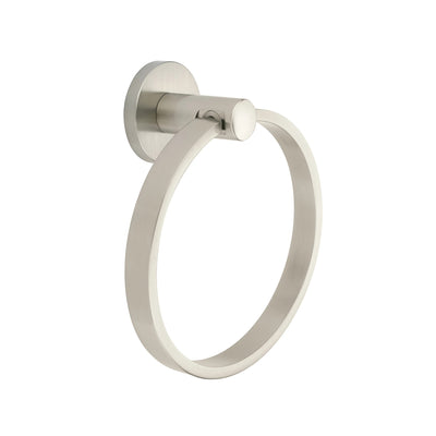 Antique Hardware 6 1/2 Inch Modern Brass Towel Ring (Several Finishes Available) 