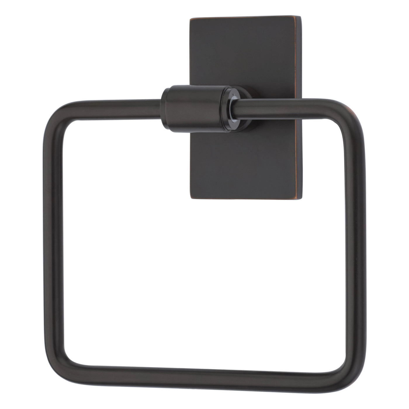 Antique Hardware 7 Inch Transitional Brass Towel Ring (Several Finishes Available) 
