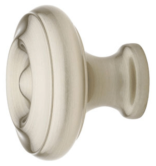 Antique Hardware 1 1/4 Inch Solid Brass Waverly Cabinet & Furniture Knob CABINET KNOB