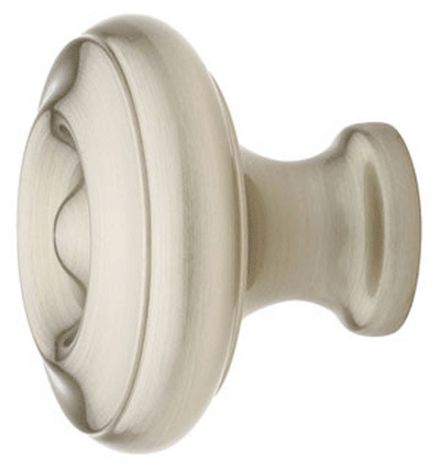 Antique Hardware 1 1/4 Inch Solid Brass Waverly Cabinet & Furniture Knob CABINET KNOB