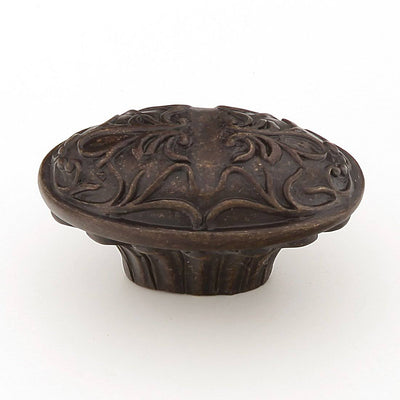 Antique Hardware 1 1/8 Inch Cantata Oval Cabinet & Furniture Knob CABINET KNOB