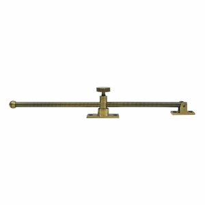 Antique Hardware 12 Inch Solid Brass Standard Casement Stay Adjuster WINDOW STAY