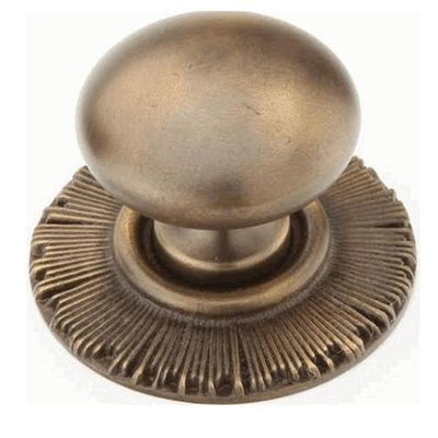 Antique Hardware 1 1/4 Inch Sunburst Round Cabinet & Furniture Knob CABINET KNOB