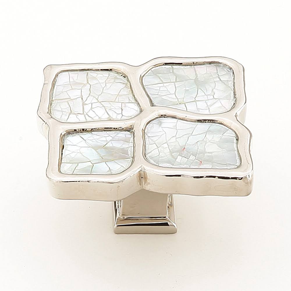 Antique Hardware 1 1/2 Inch Symphony Inlays Mother of Pearl Cabinet & Furniture Knob CABINET KNOB