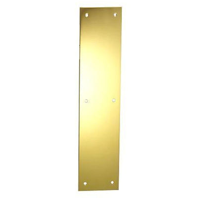 Antique Hardware 12 Inch Solid Brass Push Plate Door Push Plates