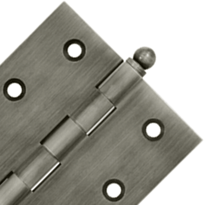 Antique Hardware 2 1/2 Inch x 2 1/2 Inch Solid Brass Cabinet Hinges CABINET HINGE