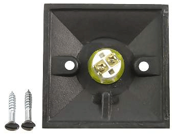 Antique Hardware Emtek 2452 Doorbell Button with Hammered Rosette Door Bells & Chimes