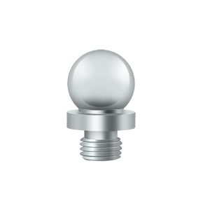 ##Antique Hardware## 9/16 Inch Solid Brass Ball Tip Door Finial