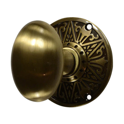 Antique Hardware Eastlake Rosette Door Set with Egg Door Knobs (Several Finishes Available) Door Knobs & Handles