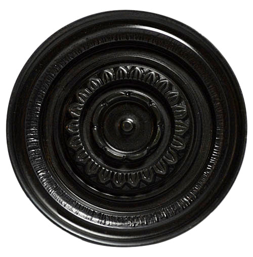 Antique Hardware 3 1/2 Inch Floral Disc French Oversized Patterned Knob (Several Finishes Available) KNOB