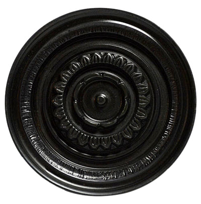 Antique Hardware 3 1/2 Inch Floral Disc French Oversized Patterned Knob (Several Finishes Available) KNOB