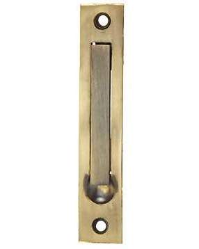 Antique Hardware 3 3/8 Inch Tall Solid Brass Edge Pull EDGE PULL