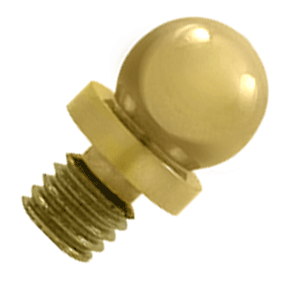 Antique Hardware 3/8 Inch Solid Brass Ball Tip Cabinet Finial CABINET HINGE