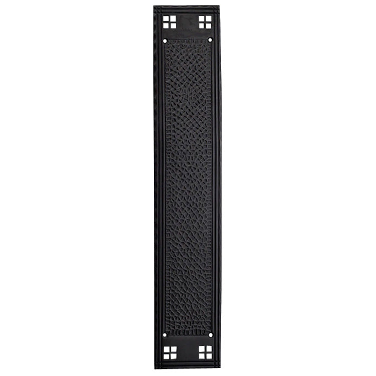 Antique Hardware 18 Inch Craftsman Style Push Plate Door Hardware