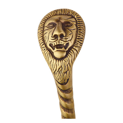 Antique Hardware 10 Inch Ornate Lion's Head Door Pull Door Knobs & Handles