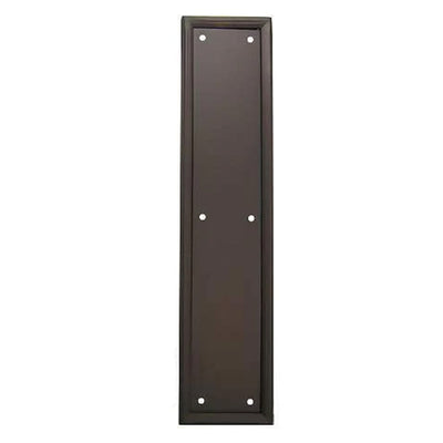 Antique Hardware 15 Inch Solid Brass Framed Push Plate Door Push Plates